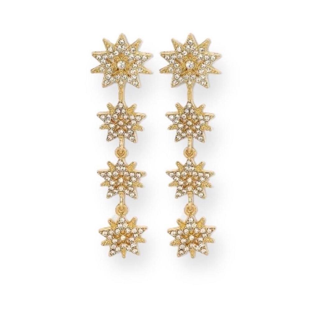 Dangling Stars Sugarfix by BaubleBar Gold Earrings